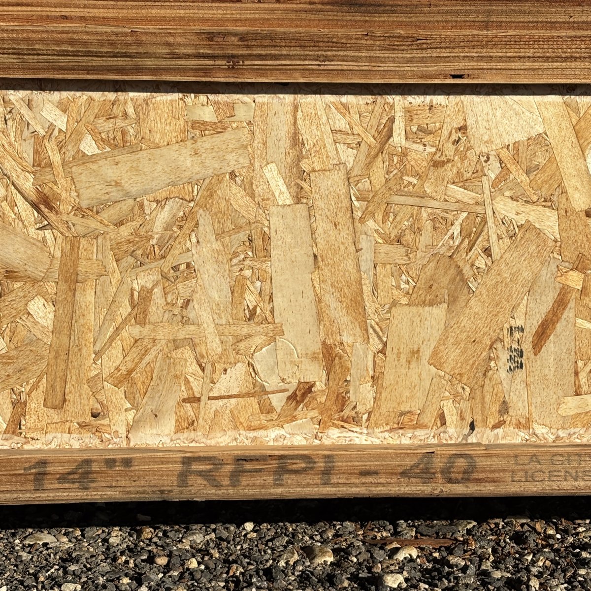 RFPI-40 14 inch mill stamp on front of flange