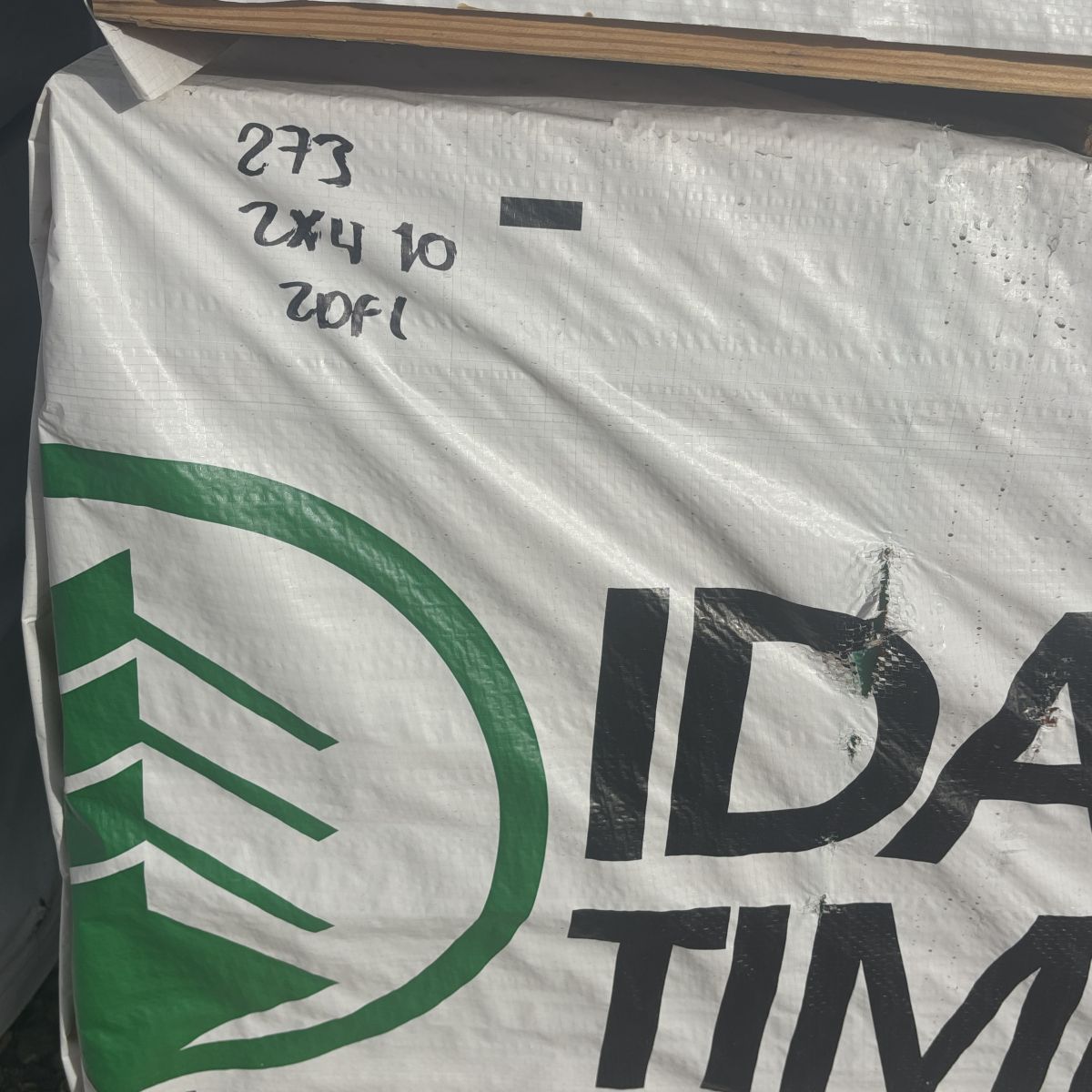 RFPI-20 I-joist bundle label