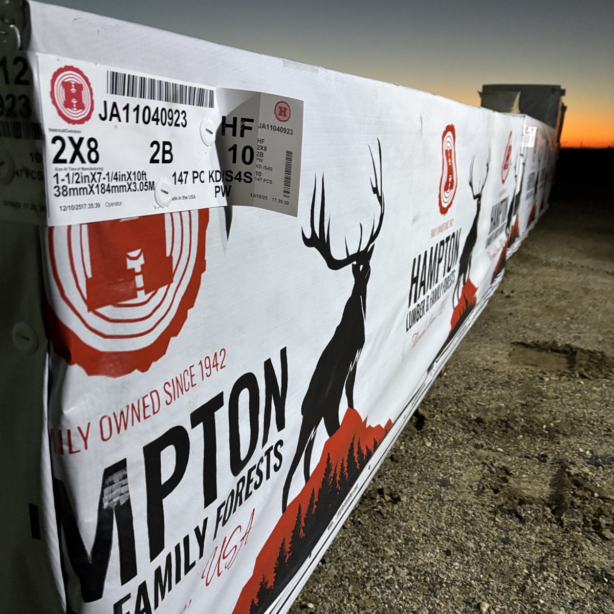 RFPI-20 I-joist bundle label