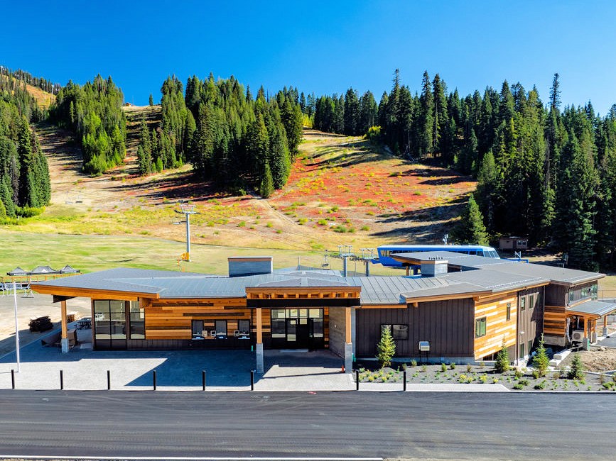 Wood framed ski resort lodge – McCall, Idaho