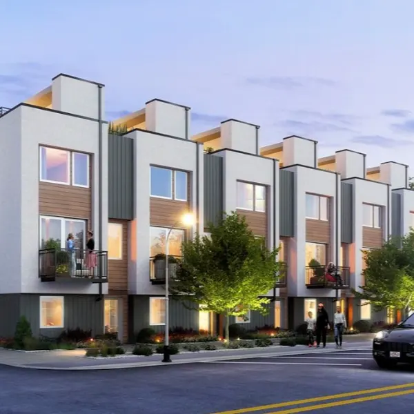 Wood framed townhomes project – Hailey, Idaho